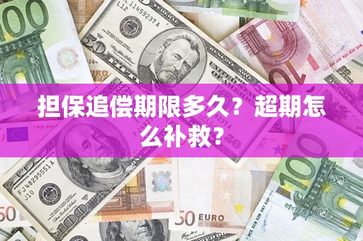 济南担保追偿期限多久？超期怎么补救？
