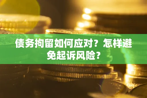 济南债务拘留如何应对？怎样避免起诉风险？