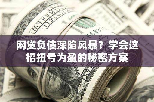 济南网贷负债深陷风暴？学会这招扭亏为盈的秘密方案