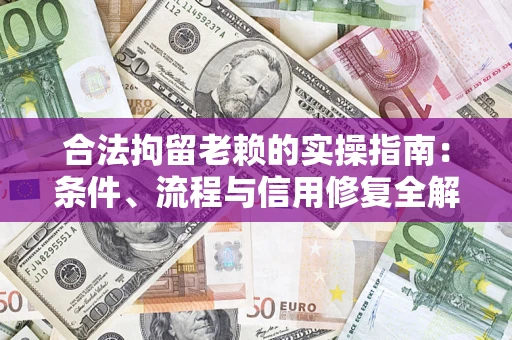 济南合法拘留老赖的实操指南：条件、流程与信用修复全解析